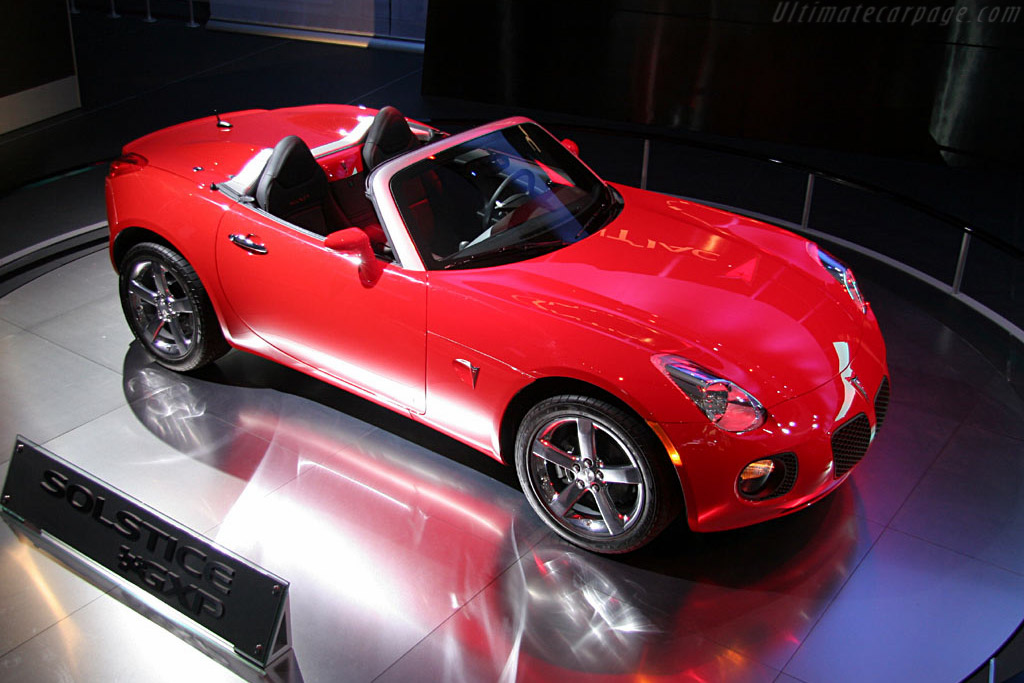 Pontiac Solstice GXP   - 2006 North American International Auto Show (NAIAS)