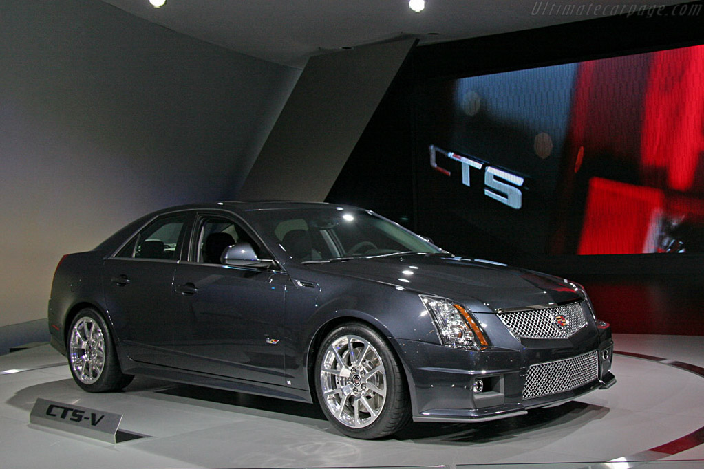 Cadillac CTS-V   - 2008 North American International Auto Show (NAIAS)