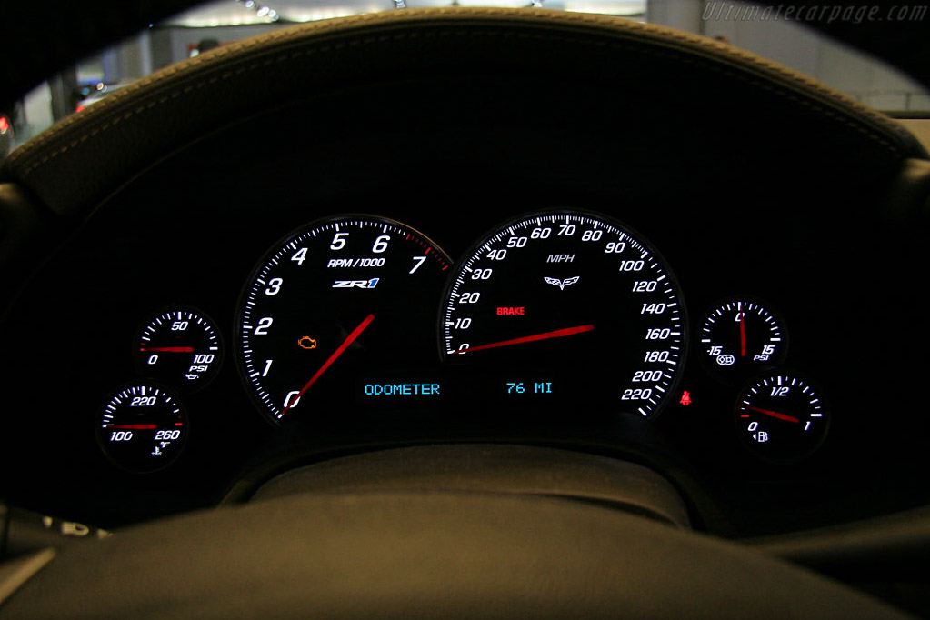 Chevrolet Corvette ZR1   - 2008 North American International Auto Show (NAIAS)