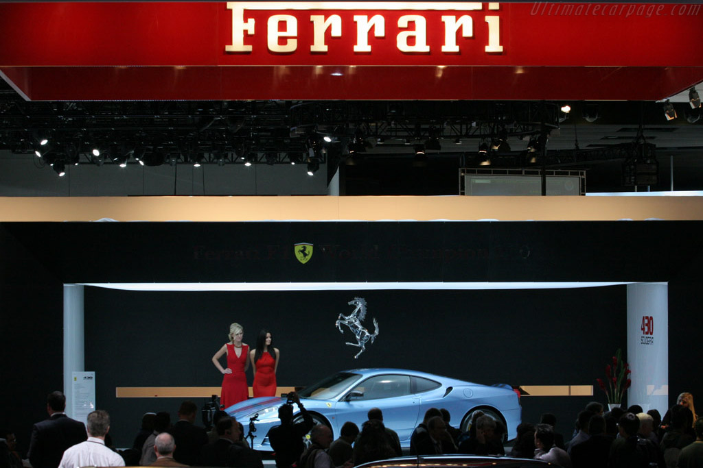 Ferrari Booth   - 2008 North American International Auto Show (NAIAS)