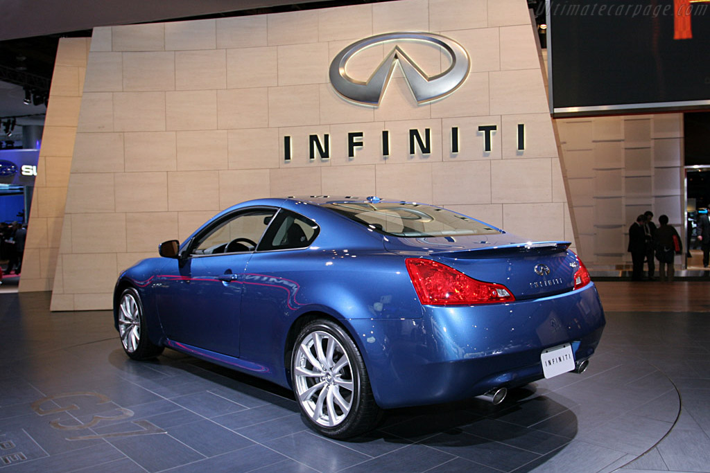 Infiniti G37 Coupe   - 2008 North American International Auto Show (NAIAS)