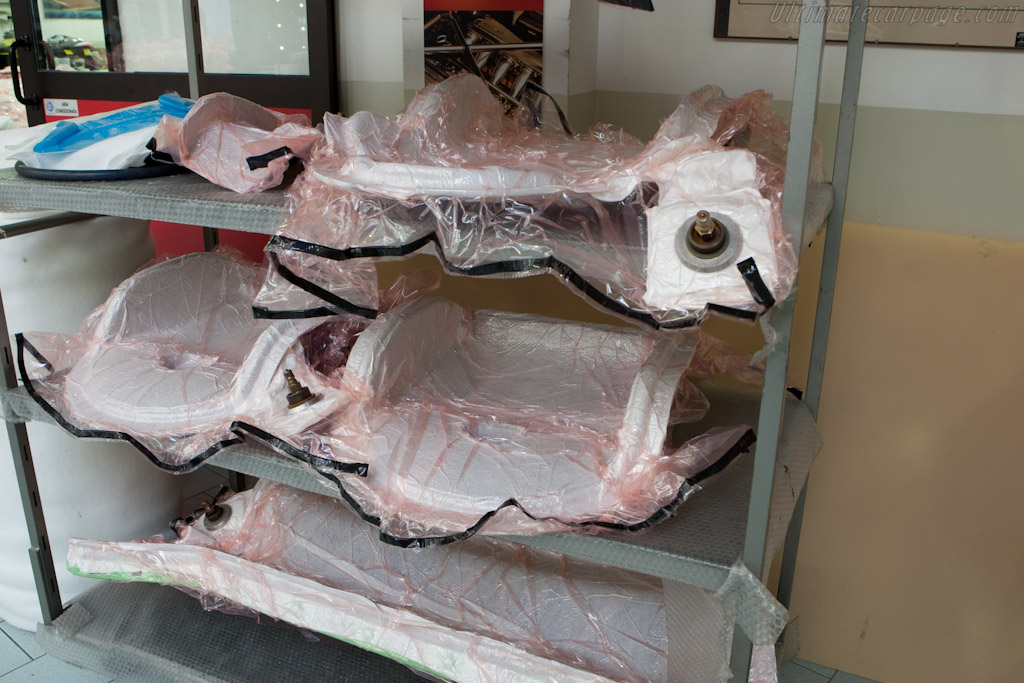 Bagged carbon parts heading for the autoclave   - Horacio Pagani and his dream in carbon-fibre