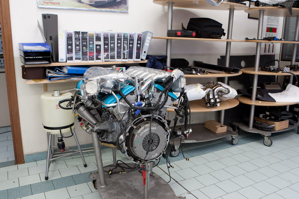 Note the books in the background   - Horacio Pagani and his dream in carbon-fibre