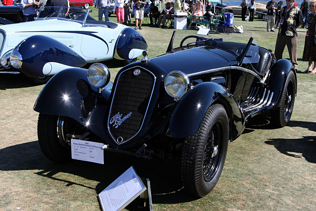 Alfa Romeo 8C 2300 Touring Spider   - 2007 Pebble Beach Concours d'Elegance