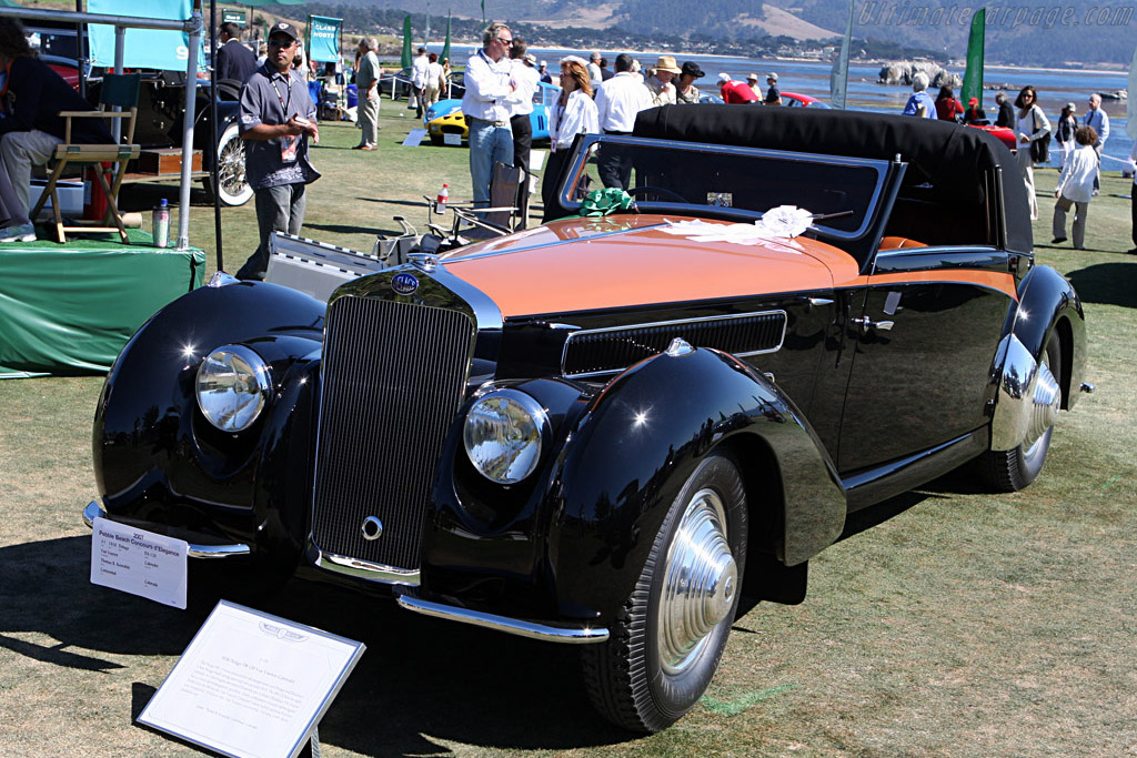 Delage D8-120 Van Vooren Cabriolet   - 2007 Pebble Beach Concours d'Elegance
