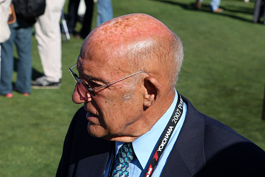 Sir Stirling inspected 'his' old Aston   - 2007 Pebble Beach Concours d'Elegance