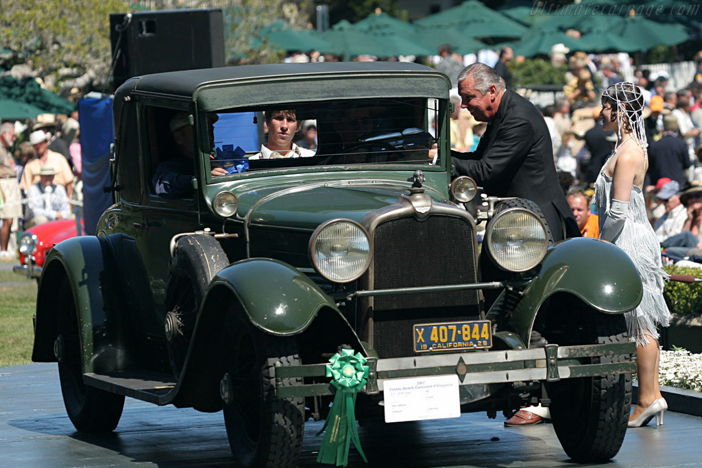 Stutz BB Coupe   - 2007 Pebble Beach Concours d'Elegance