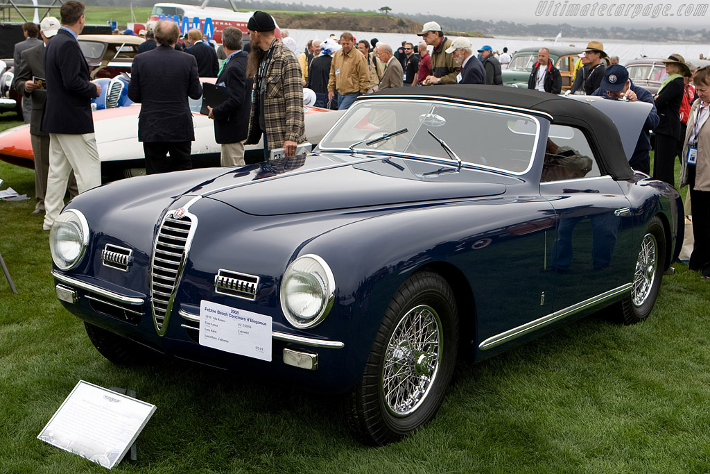 Alfa Romeo 6C 2500 SS Pinin Farina Cabriolet - Chassis: 915692  - 2008 Pebble Beach Concours d'Elegance