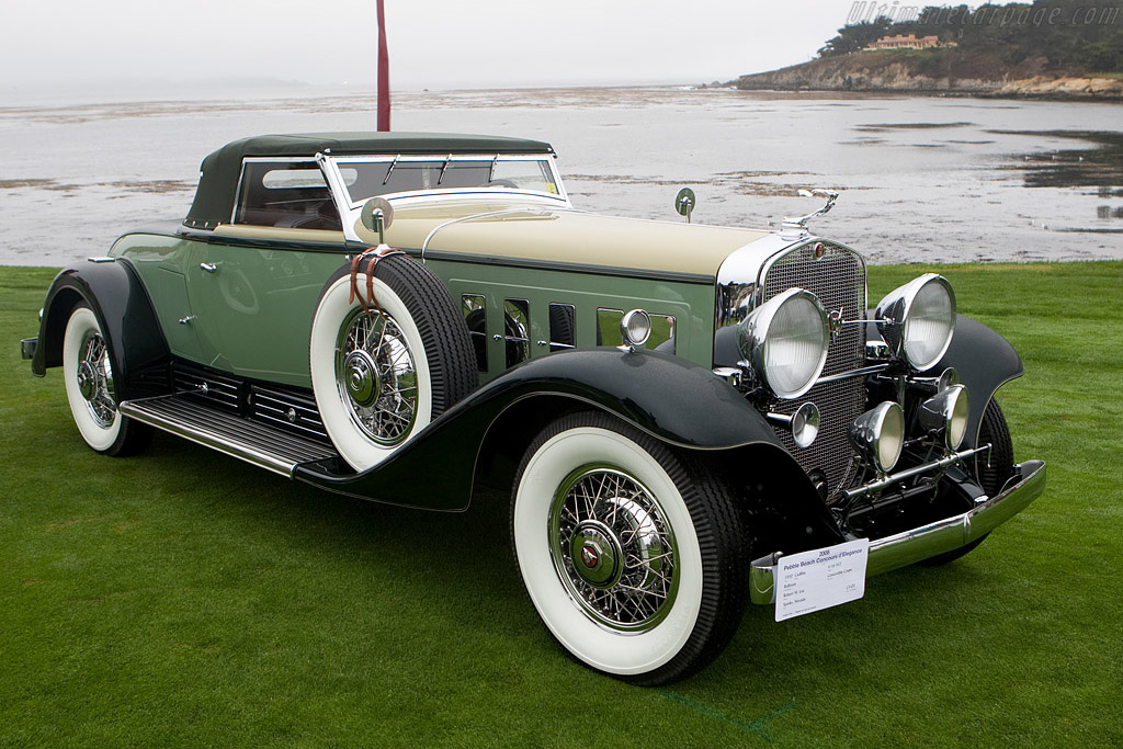Cadillac 452 V16 Rollston Convertible Coupe   - 2008 Pebble Beach Concours d'Elegance