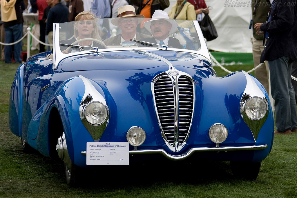 Delahaye 135 MS Faget-Varnet Cabriolet - Chassis: 801077  - 2008 Pebble Beach Concours d'Elegance