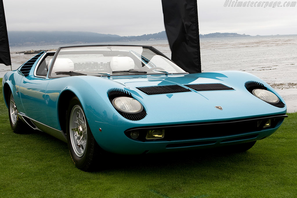 Lamborghini Miura Bertone Roadster   - 2008 Pebble Beach Concours d'Elegance