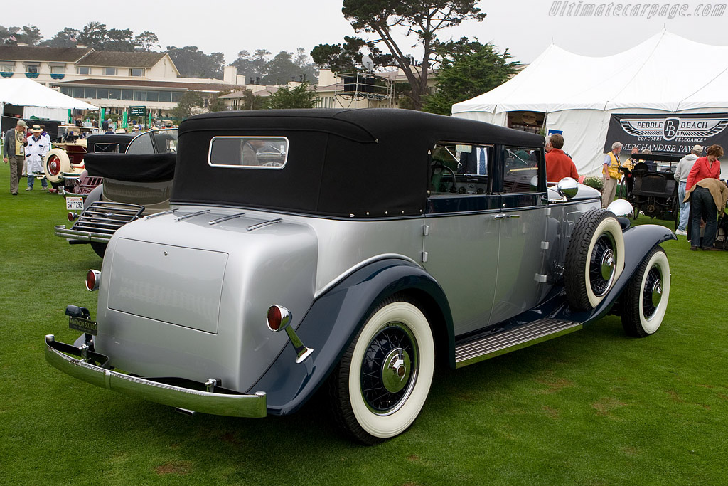 Marmon Sixteen LeBaron Convertible Sedan   - 2008 Pebble Beach Concours d'Elegance