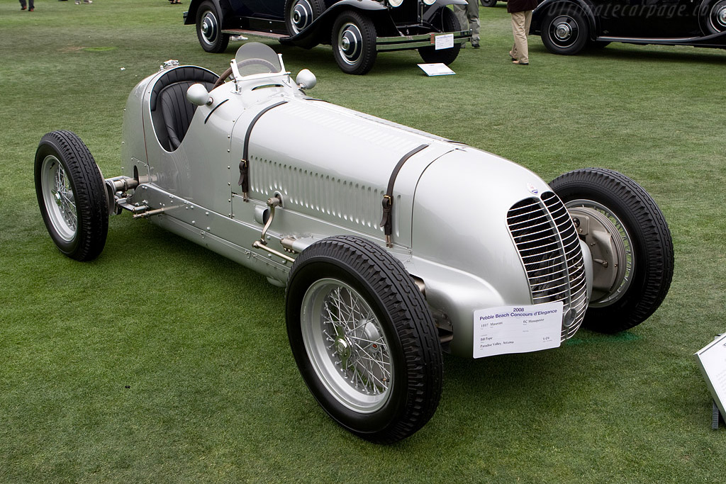 Maserati 6CM - Chassis: 1540  - 2008 Pebble Beach Concours d'Elegance