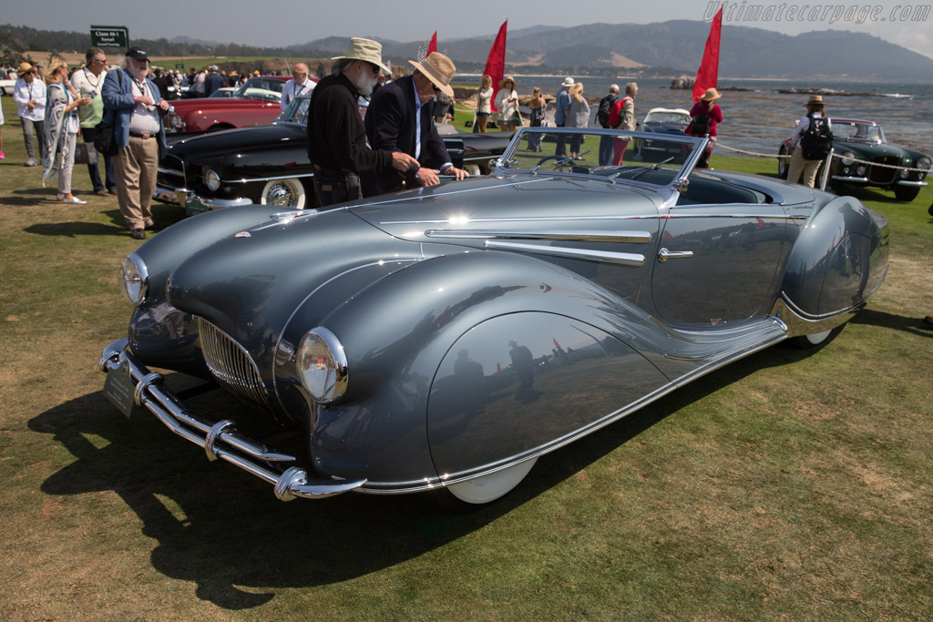 Delahaye 135 MS Figoni & Falaschi Cabriolet  - Entrant: Wayne Grafton - 2017 Pebble Beach Concours d'Elegance