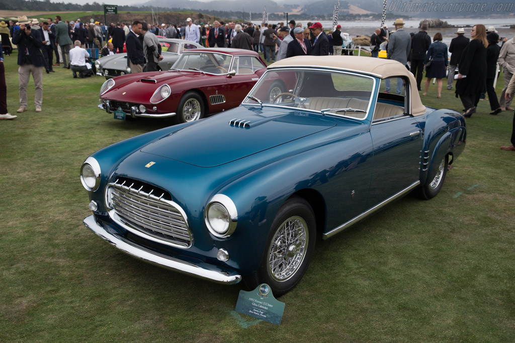 Ferrari 212 Inter Ghia Cabriolet - Chassis: 0233EU - Entrant: Jimmy Page - 2017 Pebble Beach Concours d'Elegance
