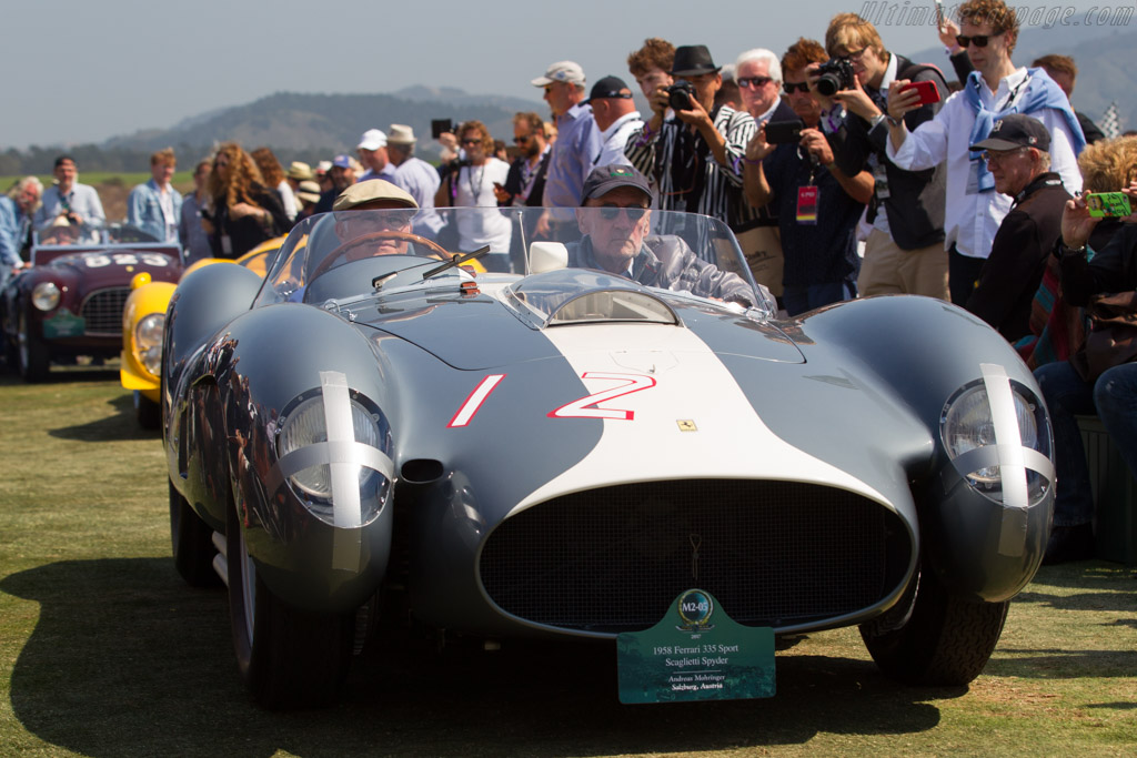 Ferrari 335 S - Chassis: 0764 - Entrant: Andreas Mohringer - 2017 Pebble Beach Concours d'Elegance