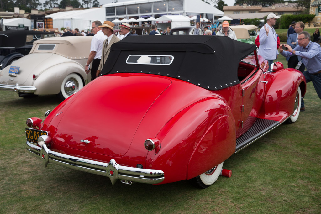 Packard 120 Eight Darrin Convertible  - Entrant: Ralph & Adeline Marano - 2017 Pebble Beach Concours d'Elegance