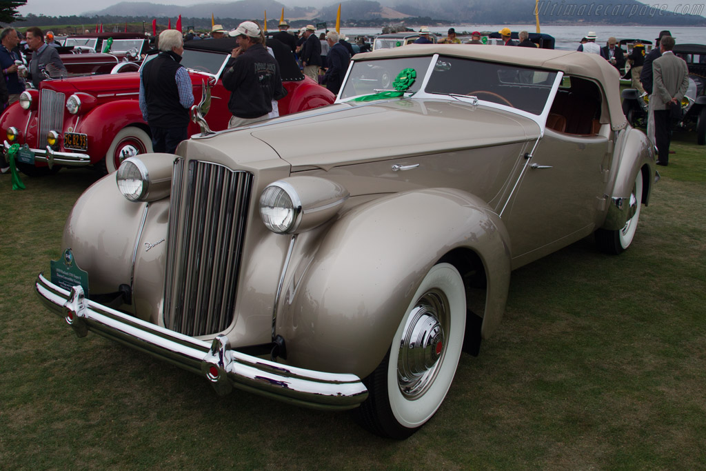 Packard 1703 Super-8 Darrin Convertble Victoria  - Entrant: Leon Flagg and Curtis Lamon - 2017 Pebble Beach Concours d'Elegance