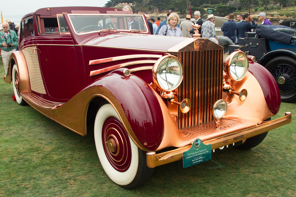 Rolls-Royce Phantom III Freestone & Webb Sedanca de Ville  - Entrant: Don & Janet Williams - 2017 Pebble Beach Concours d'Elegance