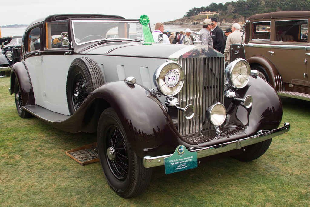 Rolls-Royce Phantom III Park Ward Sedanca de Ville - Chassis: 3AEX37 - Entrant: Jeffrey McKee - 2017 Pebble Beach Concours d'Elegance