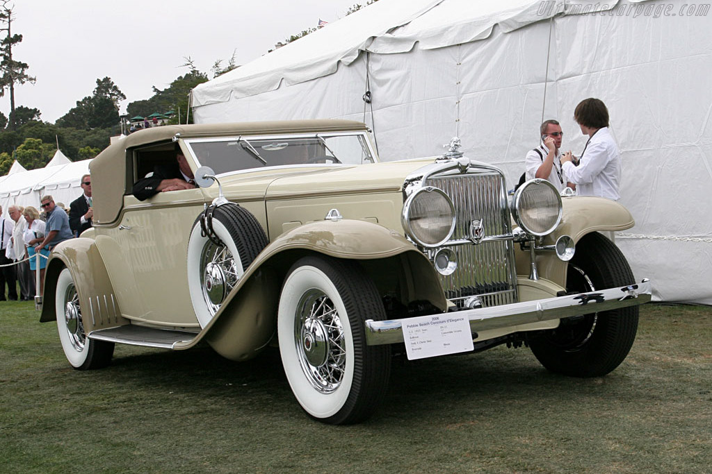 Stutz DV32 Rollston Convertible Victoria - Chassis: DV-PC-1558  - 2006 Pebble Beach Concours d'Elegance