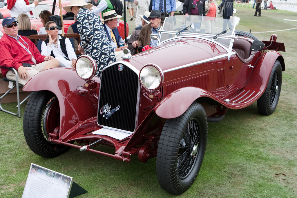 Alfa Romeo 8C 2300 Zagato Spyder - Chassis: 2211052 - Entrant: David and Giny Sydorick - 2009 Pebble Beach Concours d'Elegance