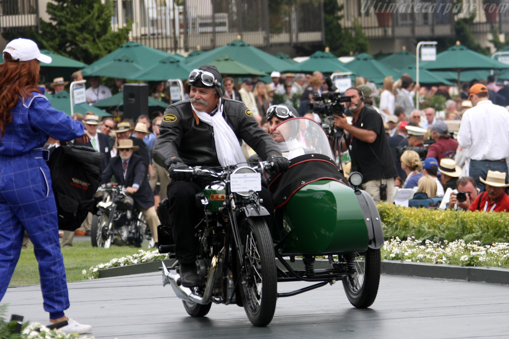 BSA W32-6 with Side Car   - 2009 Pebble Beach Concours d'Elegance