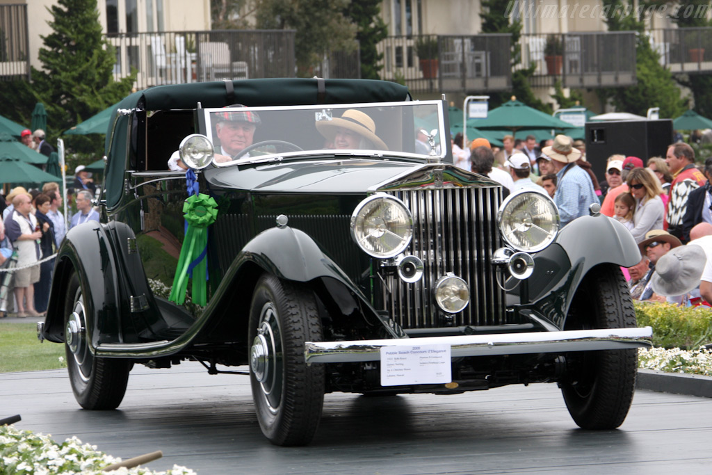 Rolls-Royce Phantom II Continental Gurney Nutting Sedanca Drophead Coupe   - 2009 Pebble Beach Concours d'Elegance