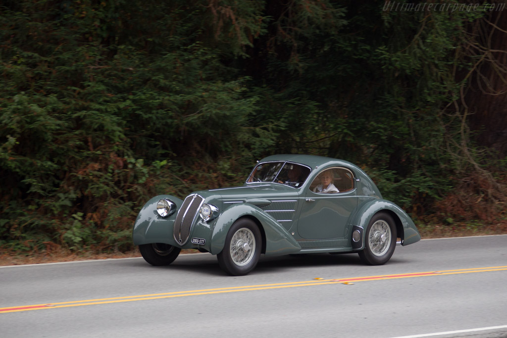 Lancia Astura Aerodinamica Castagna Coupe - Chassis: 30-101 - Entrant: Ton & Maya Meijer - 2016 Pebble Beach Concours d'Elegance