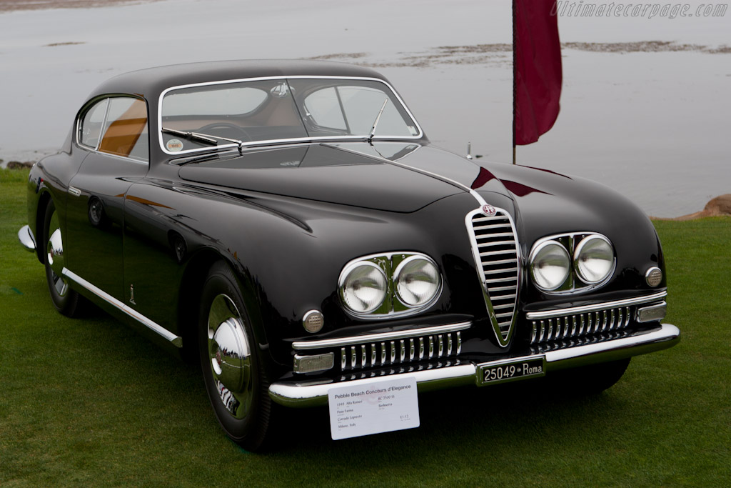 Alfa Romeo 6C 2500 SS Pininfarina Coupe - Chassis: 915769  - 2010 Pebble Beach Concours d'Elegance