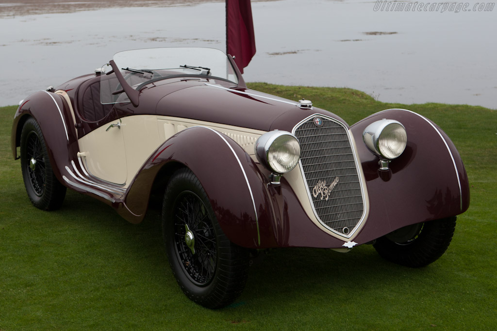 Alfa Romeo 8C 2900A Spider   - 2010 Pebble Beach Concours d'Elegance