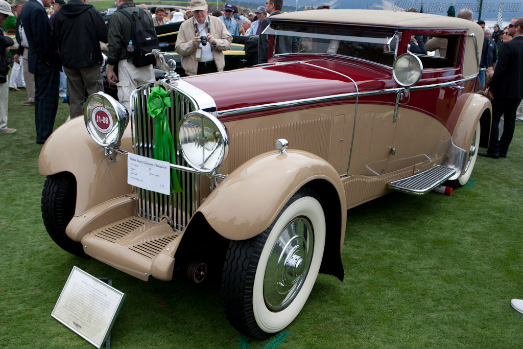 Delage D8 Chapron Victoria Coupe   - 2010 Pebble Beach Concours d'Elegance