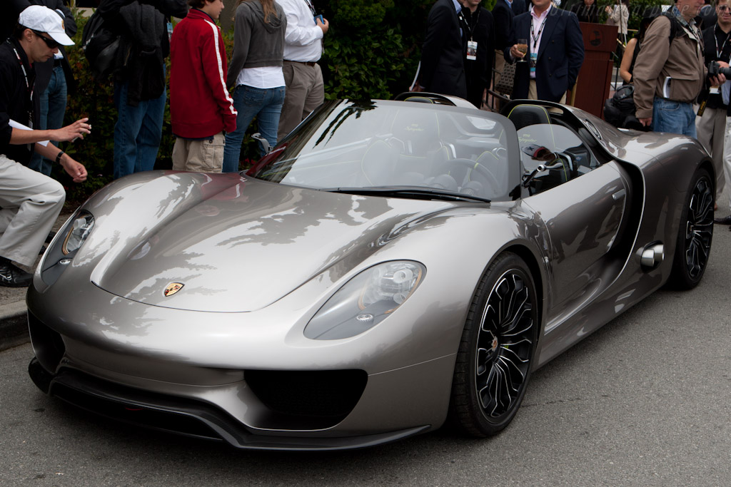 Porsche 918 Spyder Concept   - 2010 Pebble Beach Concours d'Elegance