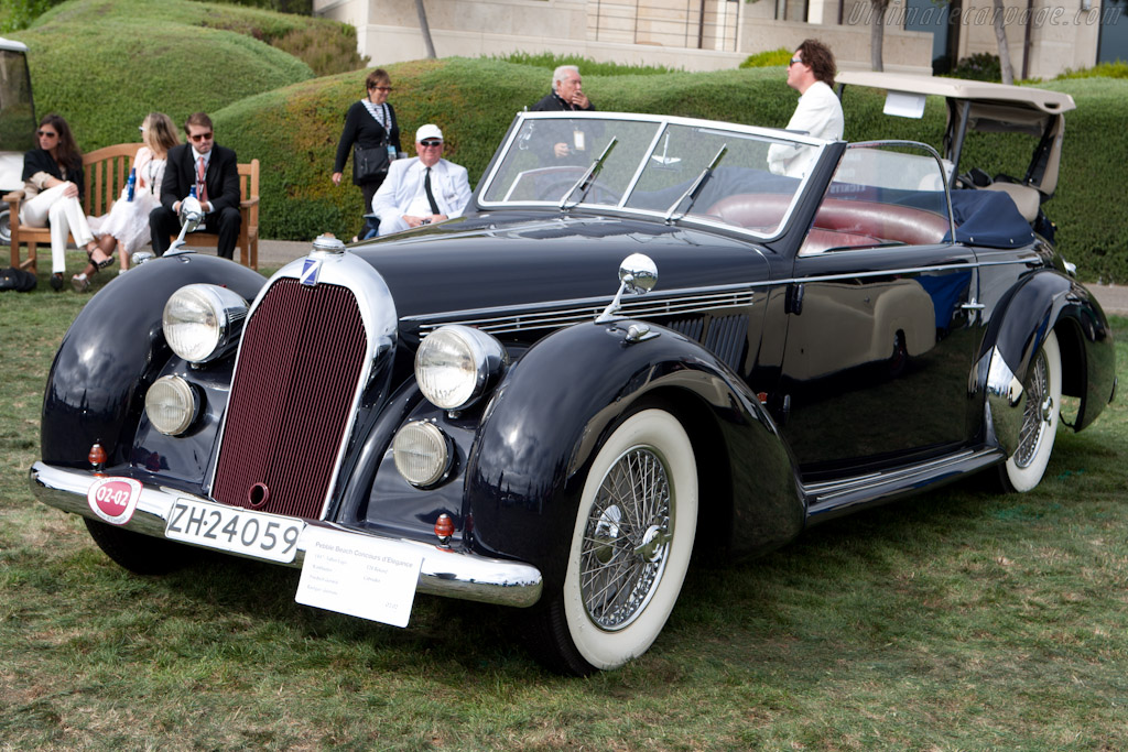 Talbot Lago T26 Record Worblaufen Cabriolet   - 2010 Pebble Beach Concours d'Elegance