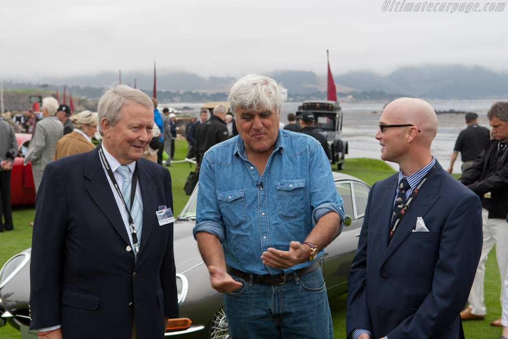 Dr Wolfgang Porsche and Jay Leno   - 2011 Pebble Beach Concours d'Elegance
