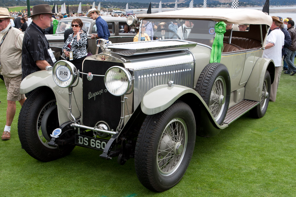 Hispano Suiza H6B Million-Guiet Torpedo   - 2011 Pebble Beach Concours d'Elegance