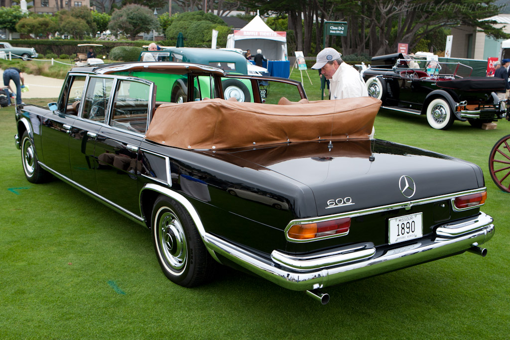 Mercedes-Benz 600 Presidential Landaulet   - 2011 Pebble Beach Concours d'Elegance