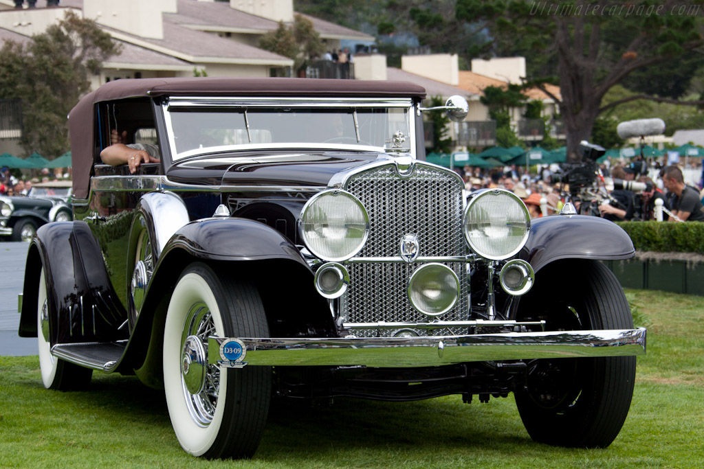 Stutz DV-32 Waterhouse Convertible Victoria   - 2011 Pebble Beach Concours d'Elegance
