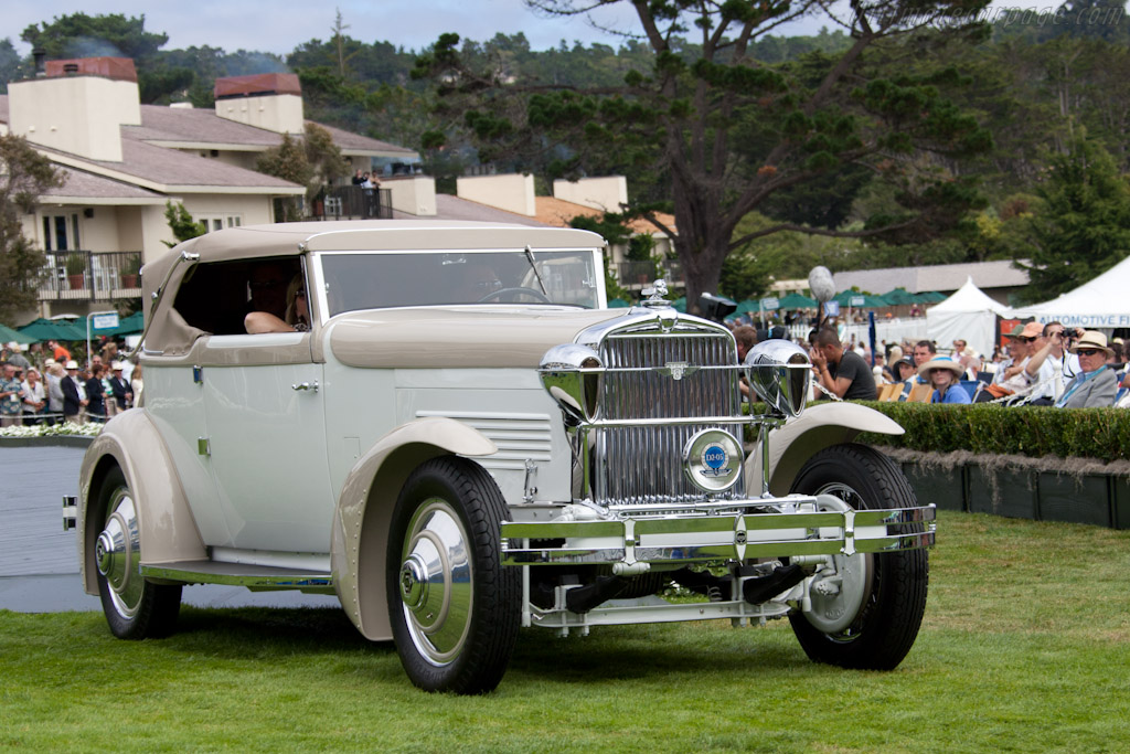 Stutz M Hibbard & Darrin Convertible Victoria   - 2011 Pebble Beach Concours d'Elegance
