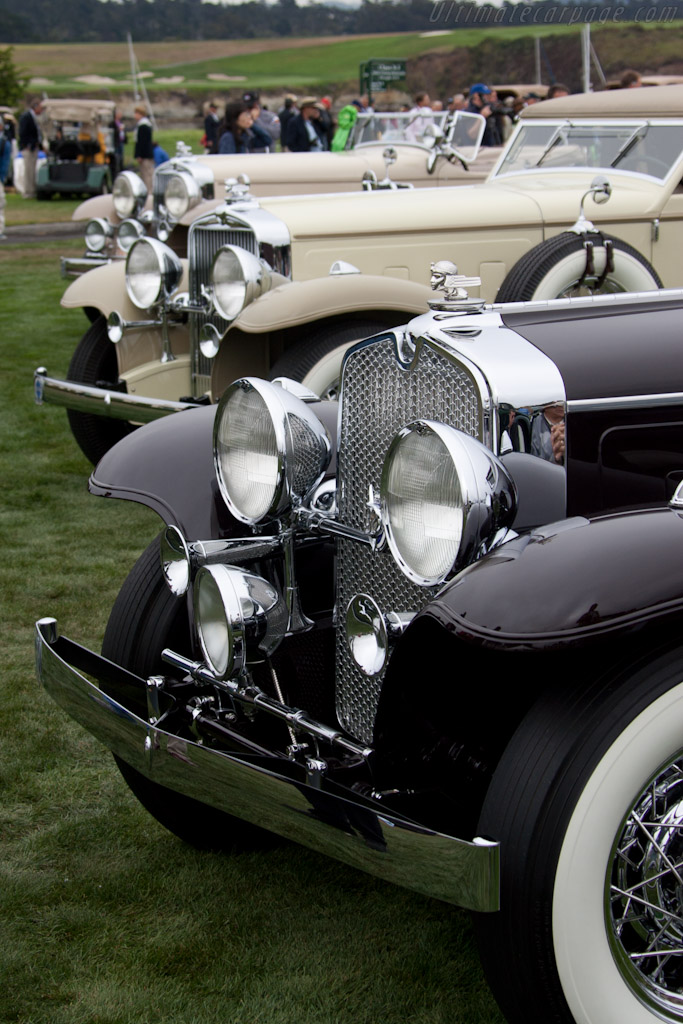 Stutz line-up   - 2011 Pebble Beach Concours d'Elegance