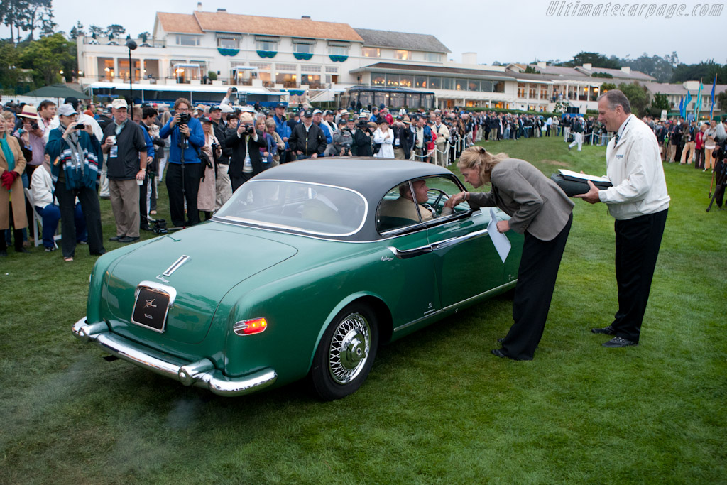 The first car enters the lawn   - 2011 Pebble Beach Concours d'Elegance