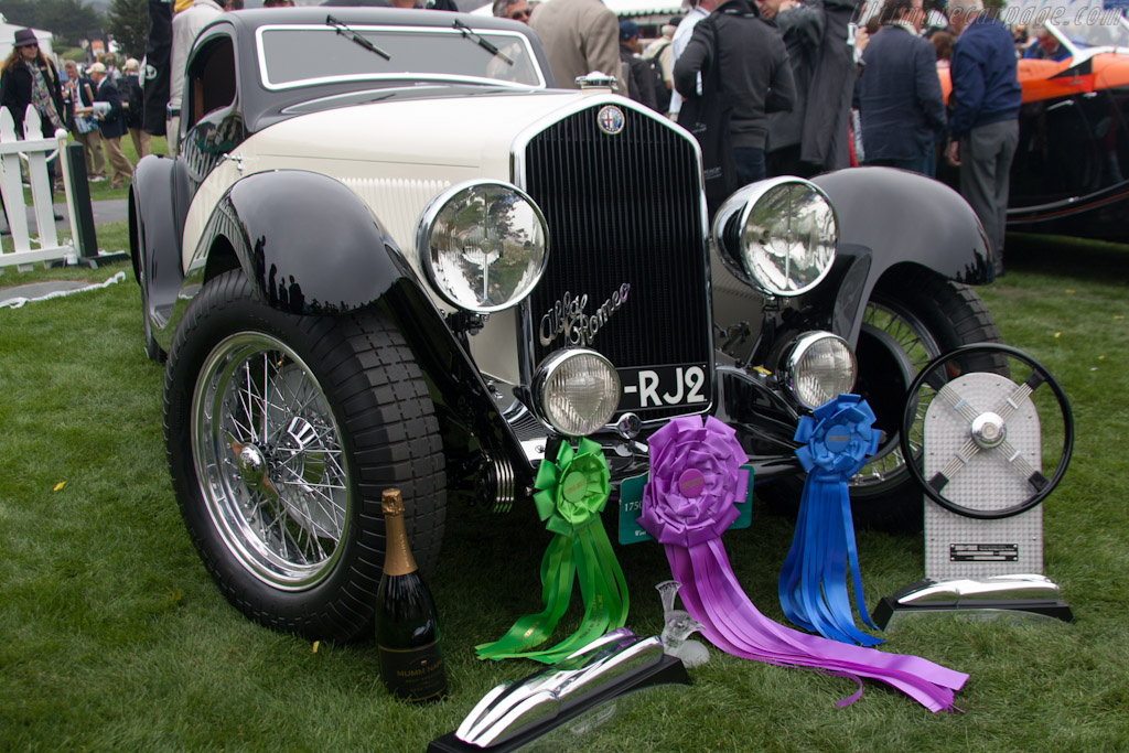 Alfa Romeo 6C 1750 GS Figoni Coupe - Chassis: 121215054  - 2012 Pebble Beach Concours d'Elegance