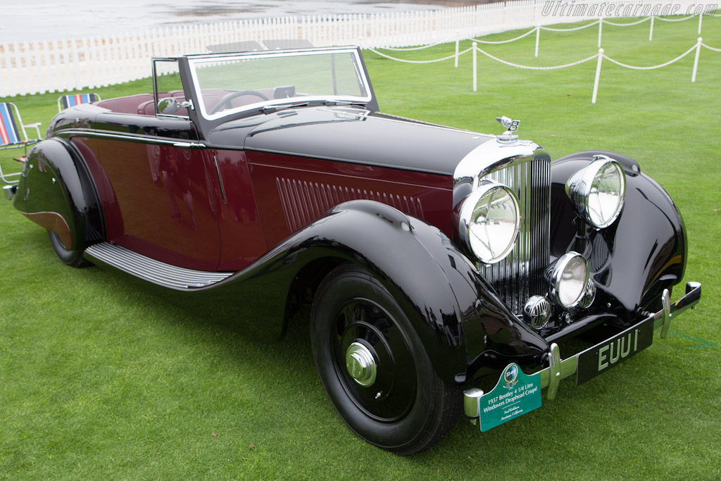 Bentley 4.25 Litre Windovers DHC   - 2012 Pebble Beach Concours d'Elegance