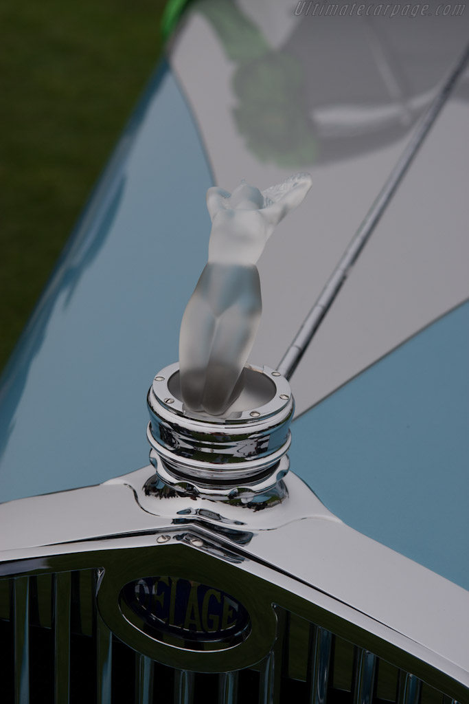 Delage D8 SS Figoni Cabriolet   - 2012 Pebble Beach Concours d'Elegance