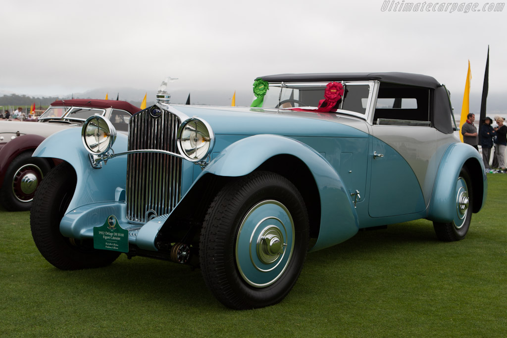 Delage D8 SS Figoni Cabriolet   - 2012 Pebble Beach Concours d'Elegance
