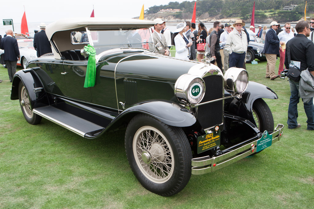 Duesenberg A Millspaugh & Irish Roadster   - 2012 Pebble Beach Concours d'Elegance