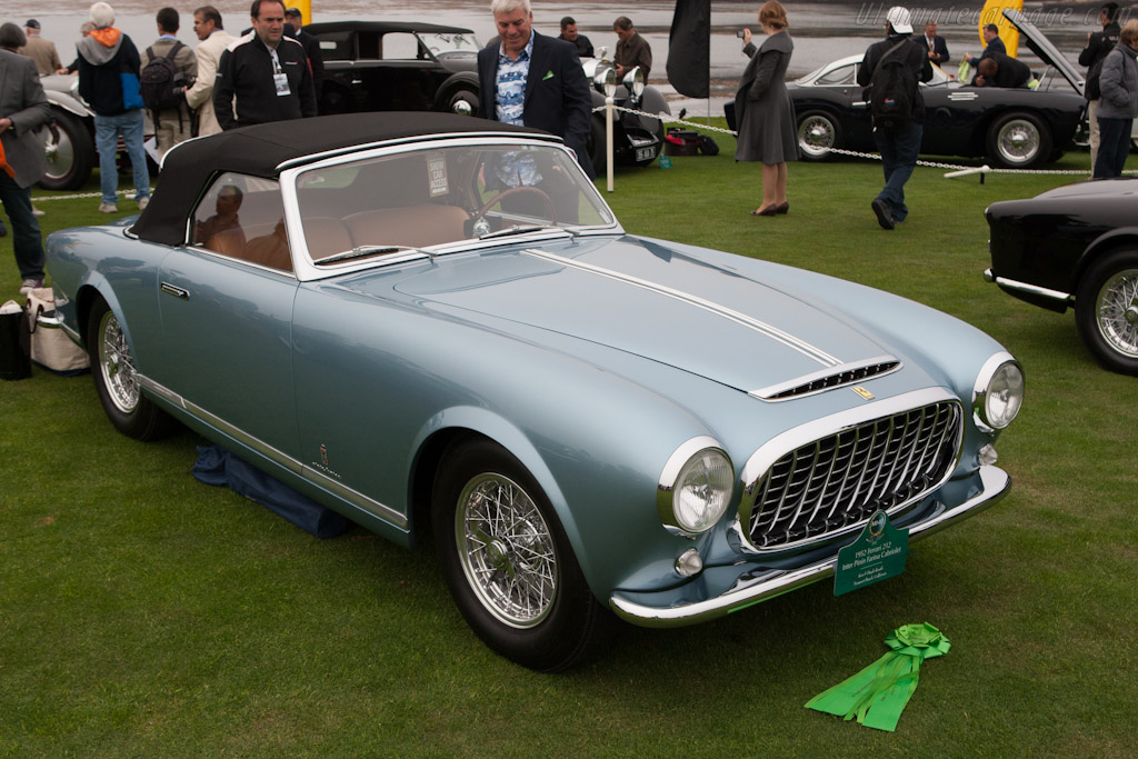 Ferrari 212 Inter Pinin Farina Cabriolet - Chassis: 0235EU  - 2012 Pebble Beach Concours d'Elegance