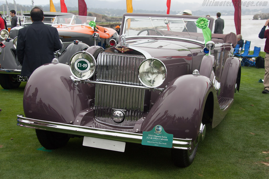 Hispano Suiza J12 Kellner Cabriolet   - 2012 Pebble Beach Concours d'Elegance