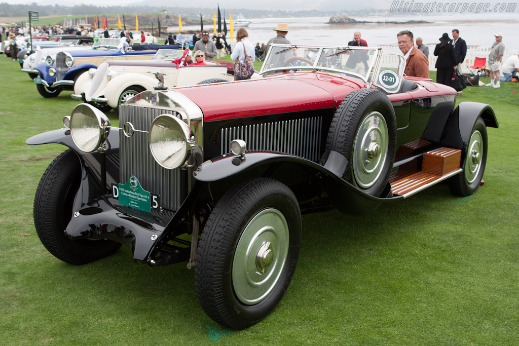 Isotta Fraschini Tipo 8A S Corsica Boattail Speedster   - 2012 Pebble Beach Concours d'Elegance