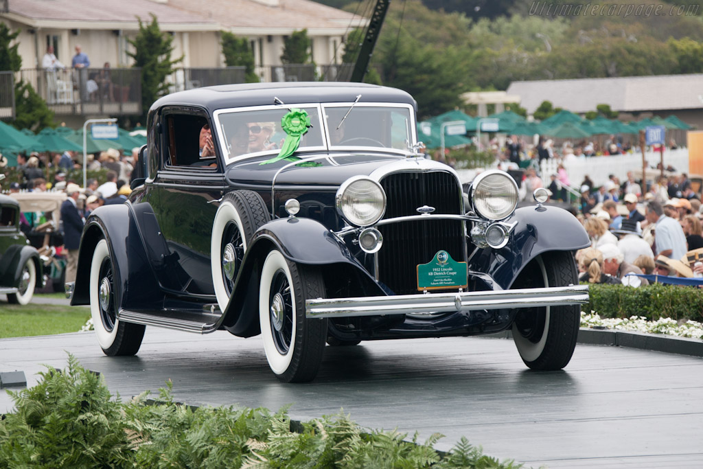 Lincoln KB Dietrich Coupe   - 2012 Pebble Beach Concours d'Elegance